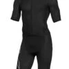 2XU Men's Comp Full Zip Sleeved Trisuit - Black -Best Swimming Equipment mt5516d blk blk 00