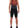 2XU Men's Perform Front Zip Trisuit - Black/Flame Ombre -Best Swimming Equipment mt5526 blk flm
