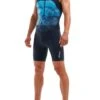 2XU Men's Active Trisuit - Midnight/Blue Terrain -Best Swimming Equipment mt5540d mdn btn 00
