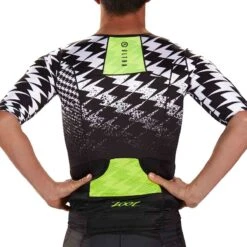 Zoot Men's Ultra Tri Short Sleeve Aero Jersey- Ultra 19 -Best Swimming Equipment multratrijerseyback3