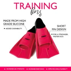 Maru Training Aid Fins - Neon Pink/Black 9 Maru Training Aid Fins - Neon Pink/Black -Best Swimming Equipment pink upload