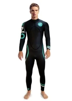Rocket Science Sports Men's One Wetsuit- Black / Blue