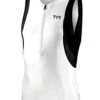 TYR Male Competitor Collection Singlet White/Black -Best Swimming Equipment scms6 108