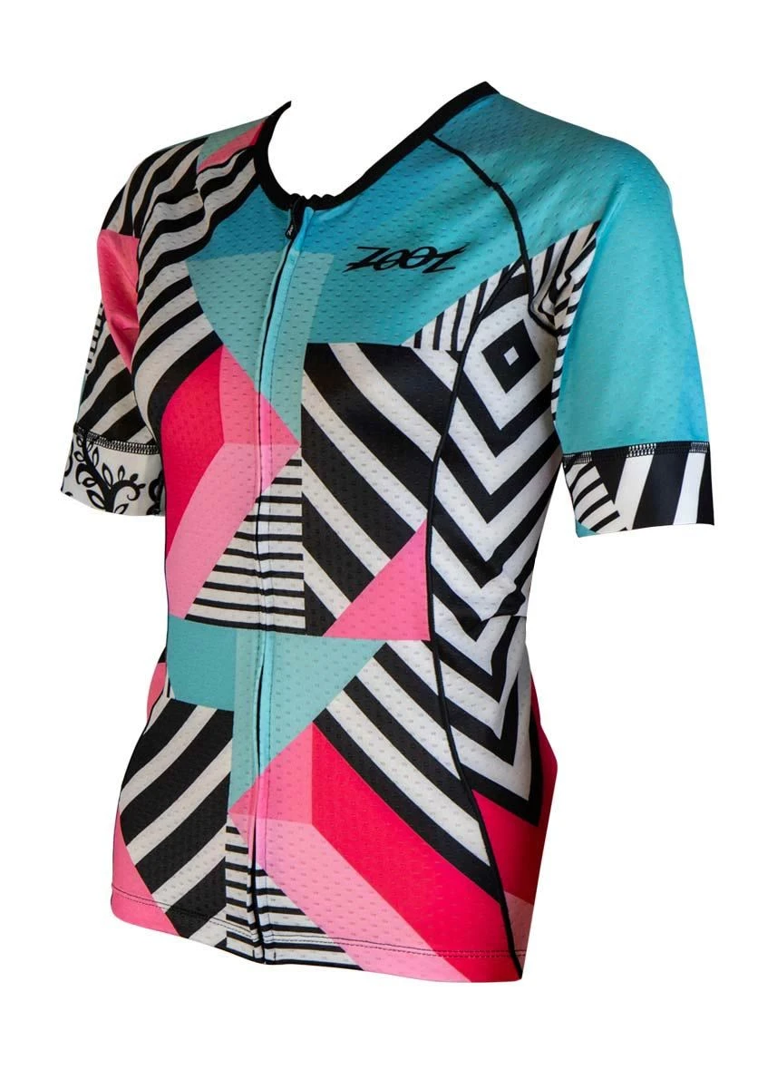 Zoot Suit Women's LTD Tri Short Sleeve Aero Jersey - Cali 19 3 Zoot Suit Women's LTD Tri Short Sleeve Aero Jersey - Cali 19
