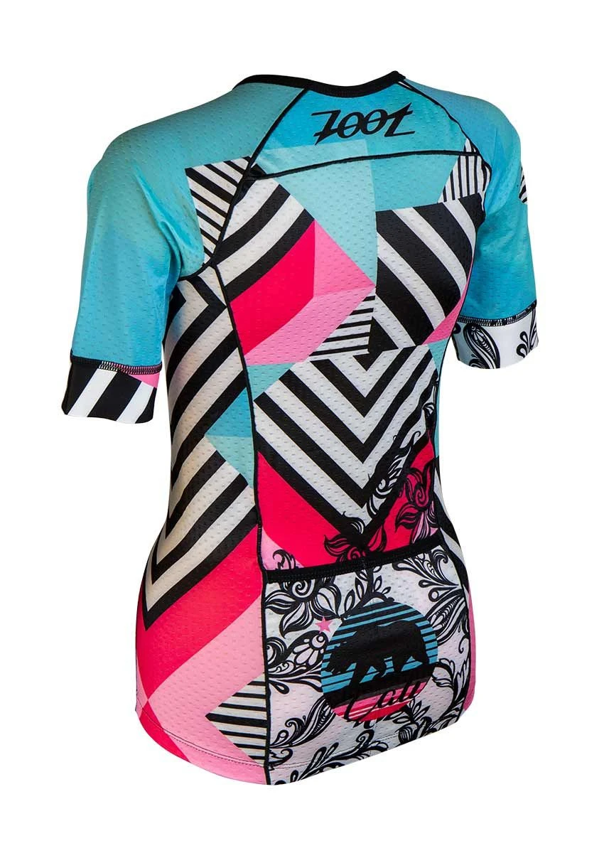 Zoot Suit Women's LTD Tri Short Sleeve Aero Jersey - Cali 19 5 Zoot Suit Women's LTD Tri Short Sleeve Aero Jersey - Cali 19 - Image 3