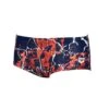 Arena Earth Texture Low Waist Short - Navy/ Red Multi 2 Arena Earth Texture Low Waist Short - Navy/ Red Multi -Best Swimming Equipment short 1