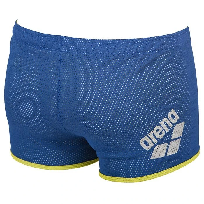 Arena Square Cut Drag Shorts Blue/Green 4 Arena Square Cut Drag Shorts Blue/Green - Image 2