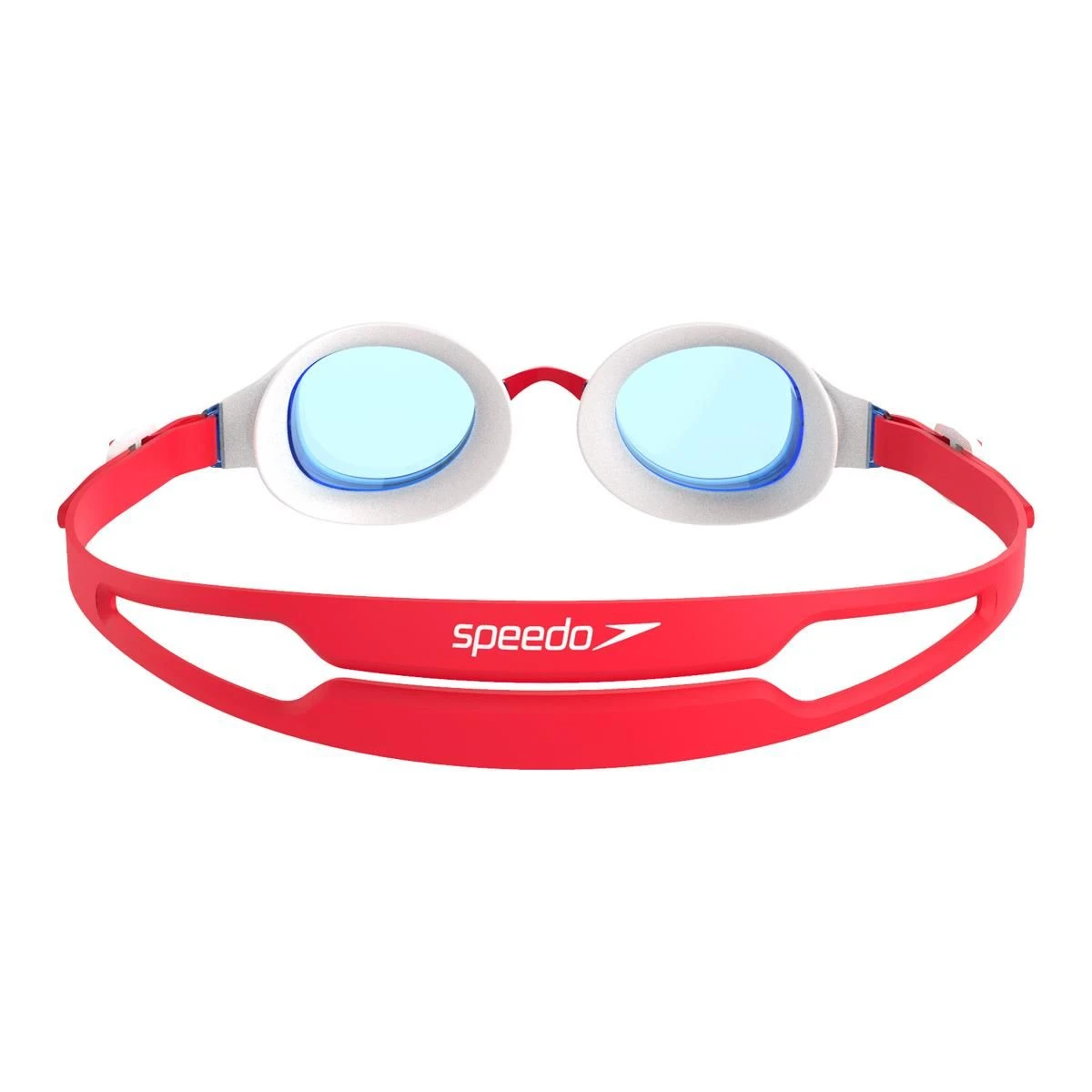 Speedo Hydropure Junior Goggles - Red/ White/ Blue 5 Speedo Hydropure Junior Goggles - Red/ White/ Blue - Image 3