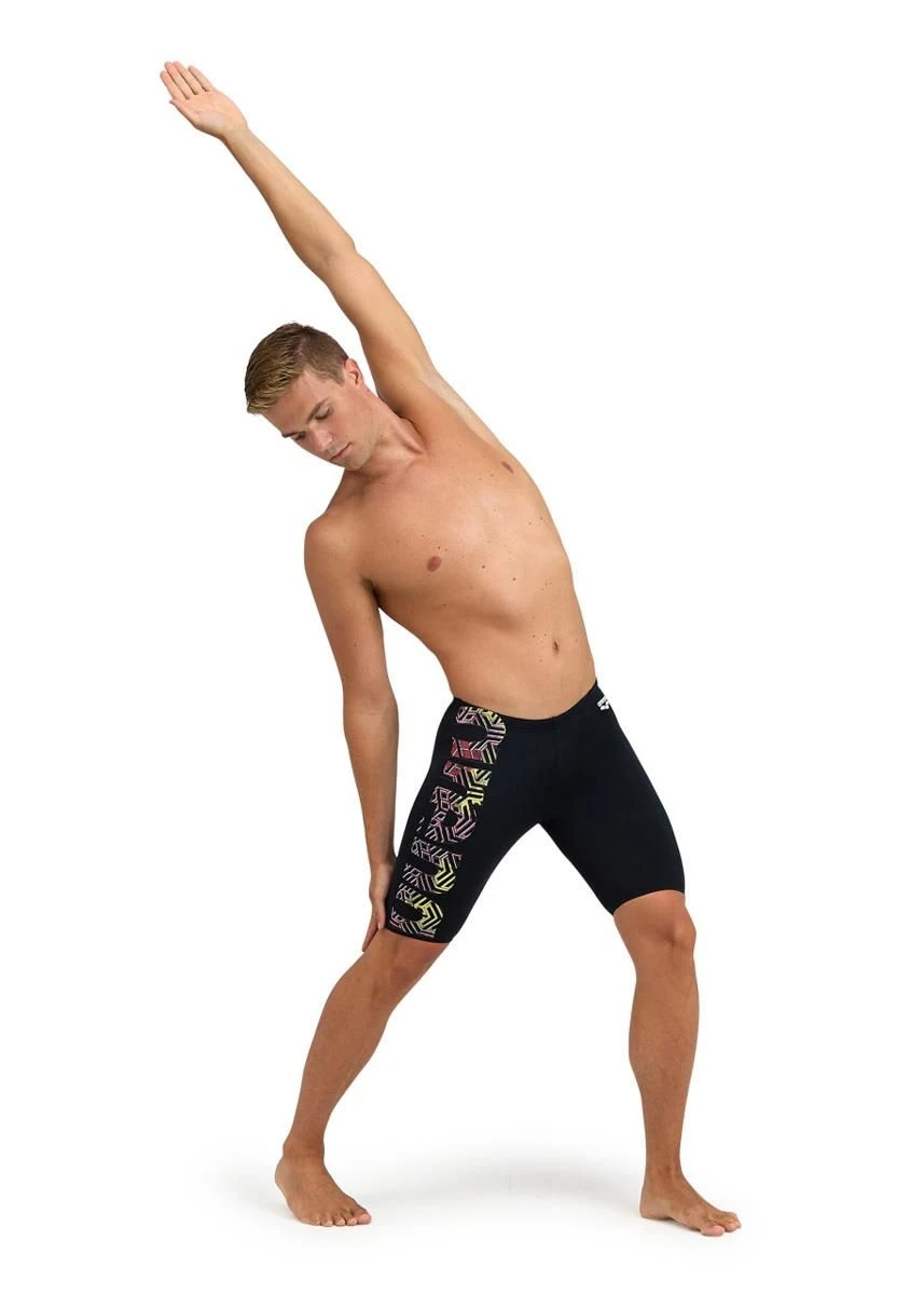 Arena Kikko Graphic Jammer - Black 5 Arena Kikko Graphic Jammer - Black - Image 3