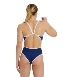 Arena Icons Superfly Back Swimsuit - Navy/ White