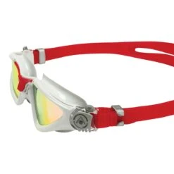 Aquasphere Kayenne Red Titanium Mirrored Goggles - Grey/ Red -Best Swimming Equipment tumbnail 0d5f521c 29d7 4414 a931 7ae71132e676