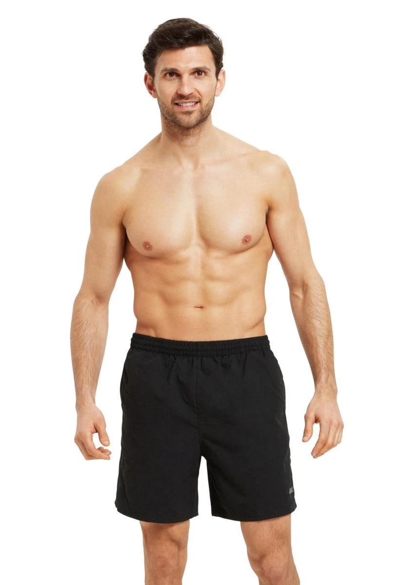 Zoggs Mens Penrith 17 Inch Shorts - Black 4 Zoggs Mens Penrith 17 Inch Shorts - Black - Image 2