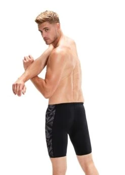 Speedo HyperBoom Panel Jammer - Black/ Oxid Grey/ USA Charcoal -Best Swimming Equipment tumbnail 1f9a4116 89ee 4653 8730 841baf2a8623