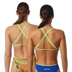 Akron Fruit Reversible Swimsuit - Blue/Multi