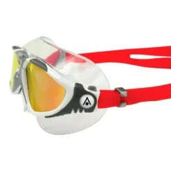 Aqua Sphere Vista Red Titanium Mirrored Goggles - White/ Red -Best Swimming Equipment tumbnail 380009b7 e9d4 47f5 8128 36b1445d81d7