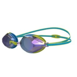 Speedo Vengeance Mirror Junior Goggles - Pool Blue/ Atomic Lime/ Ocean Blue -Best Swimming Equipment tumbnail 3b1c4f3f 565d 47d2 8e67 da9d2c550e57