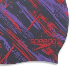 Speedo Printed Silicone Cap -Best Swimming Equipment tumbnail 3da11b00 1bd9 4383 bcdb 5502bd534a4e 1