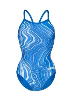 Arena Marbled Lightdrop Back Swimsuit - Royal/Multi -Best Swimming Equipment tumbnail 3dae7478 75ed 4e7b 8a24 98582acef66c