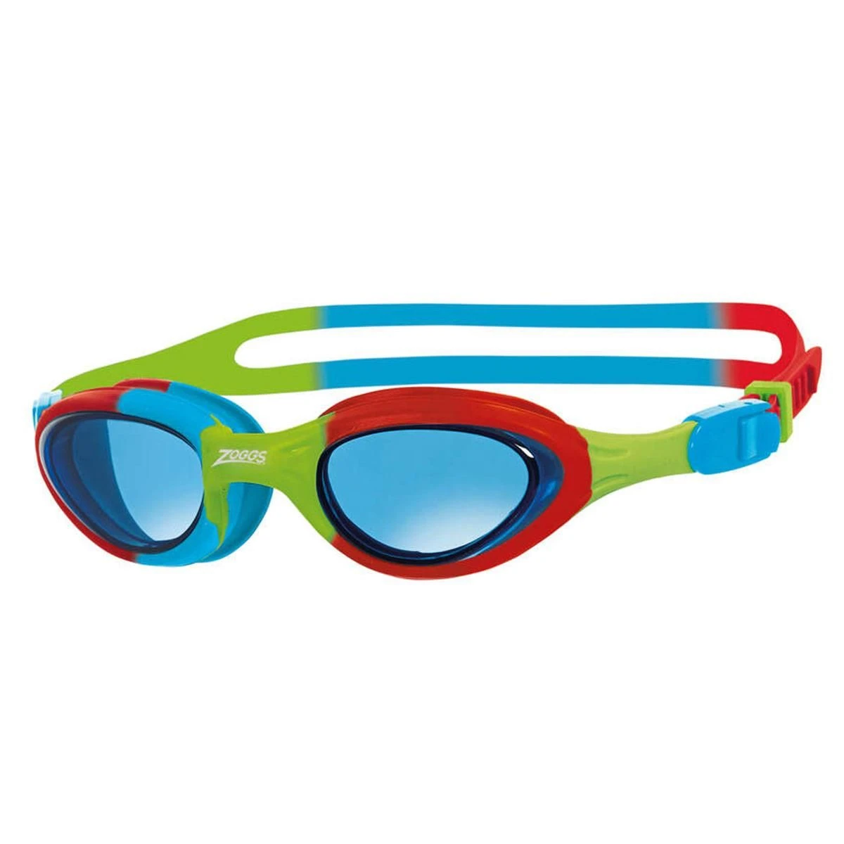 Zoggs Super Seal Junior Goggles - Red / Blue 3 Zoggs Super Seal Junior Goggles - Red / Blue