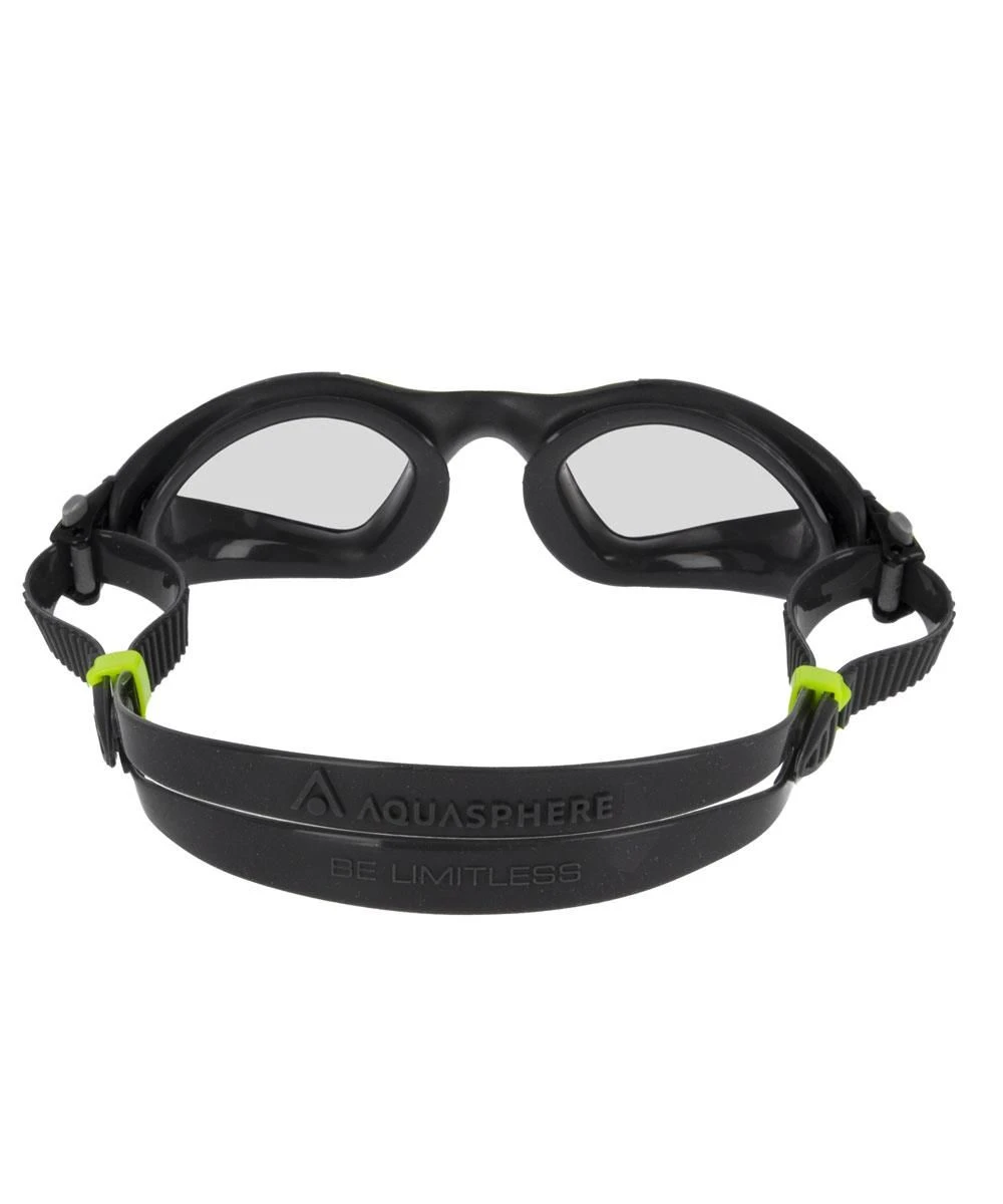 AQUA SPHERE KAYENNE GOGGLES - DARK GREY/GREEN 3 AQUA SPHERE KAYENNE GOGGLES - DARK GREY/GREEN