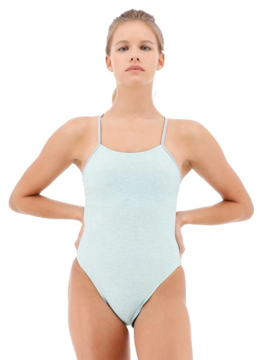 TYR Lapped Cutout Fit Swimsuit - Mint 3 TYR Lapped Cutout Fit Swimsuit - Mint