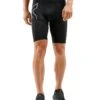 2XU Men's Aero Vent Compression Shorts - Black/ Silver