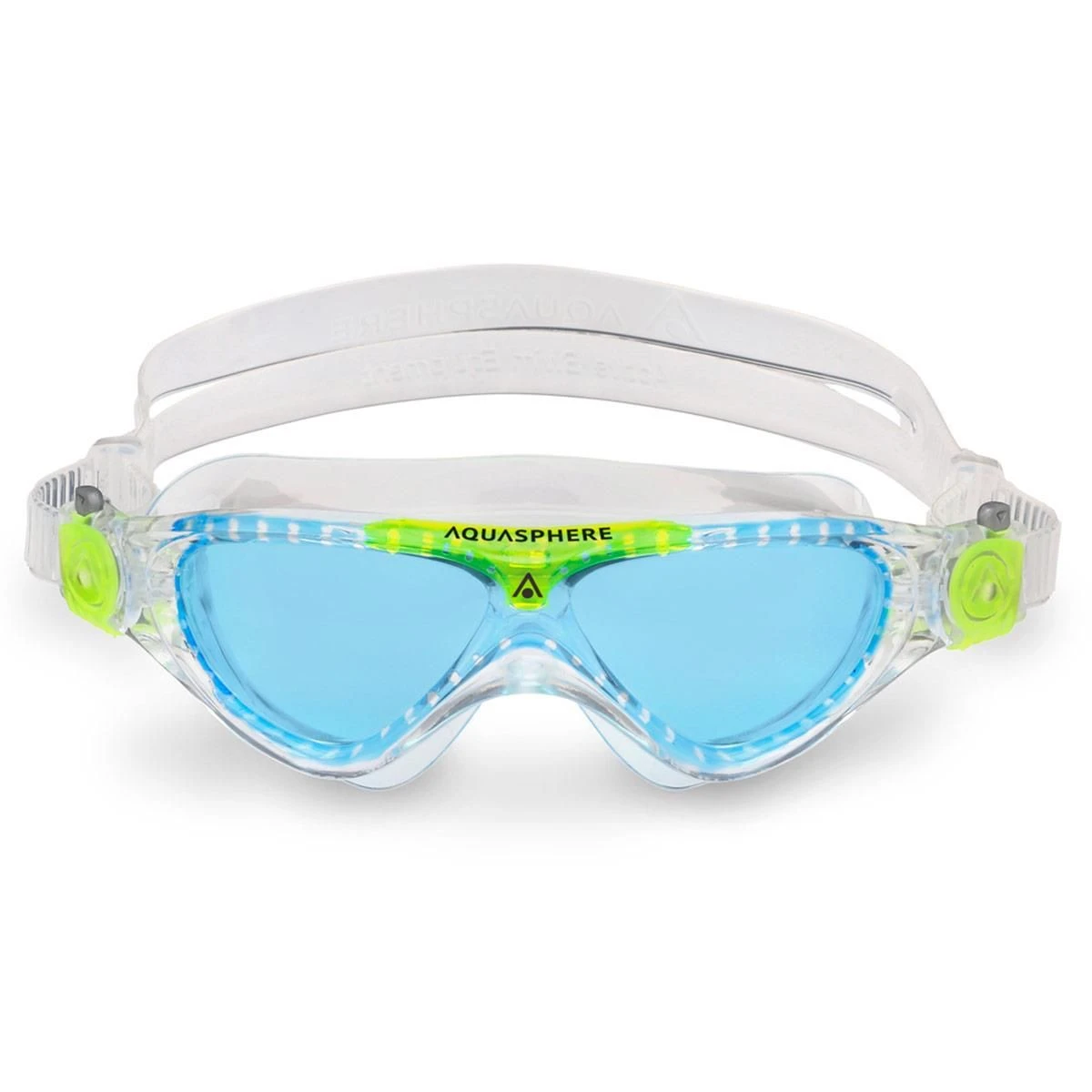 Aquasphere Vista Junior Blue Tinted Lens Goggles - Transparent 3 Aquasphere Vista Junior Blue Tinted Lens Goggles - Transparent