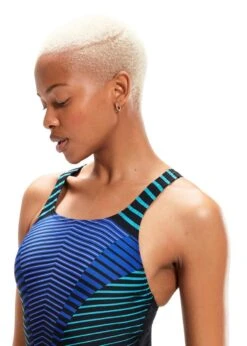 Speedo Digital Printed Medalist Swimsuit - Black/ Chroma Blue/ Aquarium/ Miami Lilac -Best Swimming Equipment tumbnail 4f8e1540 8e97 4d8c a8cd 28f7db5a624a