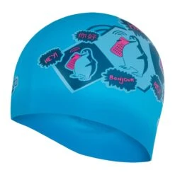 Speedo Printed Silicone Cap -Best Swimming Equipment tumbnail 50464d6d f5d4 484f af83 83eef989442b 1