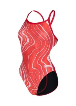 Arena Marbled Challenge Back Swimsuit - Red/Multi -Best Swimming Equipment tumbnail 57ddab89 6d62 431e add6 db8cfaac9df4