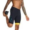 2XU Men's Core Tri Short - Black/Sulphur -Best Swimming Equipment tumbnail 5e0bec7a e062 495b a255 fe31b430ba86