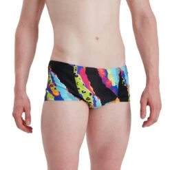 Speedo Rip It Up 17cm Training Brief - Black/ Lime/ Adriatic/ Pink -Best Swimming Equipment tumbnail 644e2840 39e0 4671 9732 5d6ff48266c2