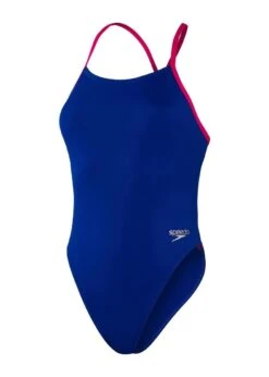 Speedo Solid Tie Back Swimsuit - Chroma Blue/ Electric Pink 13 Speedo Solid Tie Back Swimsuit - Chroma Blue/ Electric Pink -Best Swimming Equipment tumbnail 6a04dc89 97de 48a8 ae51 84ce46d8129b