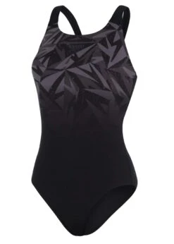 Speedo Hyperboom Allover Medalist Swimsuit - Black/ Oxid Grey/ USA Charcoal -Best Swimming Equipment tumbnail 6a9a6302 1fea 4531 b9cc fff1bb730b45