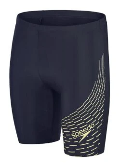 Speedo Medley Logo Jammer - Navy/Green -Best Swimming Equipment tumbnail 6dfd100c 9109 4a8a 9e18 02dd445a5170