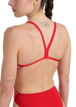 Arena Marbled Challenge Back Swimsuit - Red/Multi -Best Swimming Equipment tumbnail 710dcdd8 7168 4092 9d1a 2fbfd34ecb4d