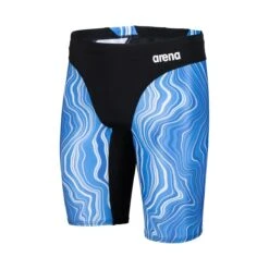 Arena Marble Print Jammer - Black/Royal/Multi -Best Swimming Equipment tumbnail 7341e4e8 ce24 416f 898f 982ca7869511