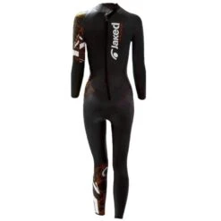 Jaked Womens FFWW Wetsuit - Black / Coral
