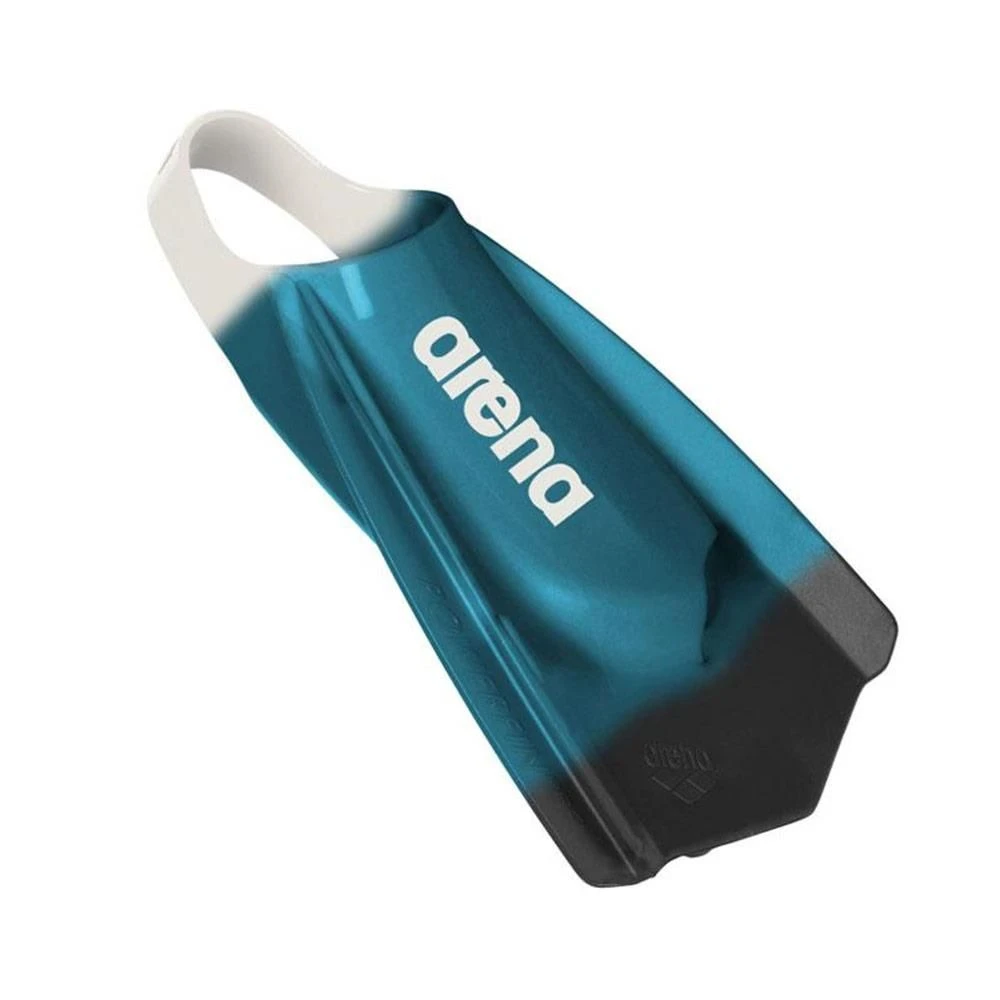 Arena Powerfin Pro - White/ Black/ Teal 3 Arena Powerfin Pro - White/ Black/ Teal