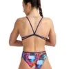 Arena Lace Back Allover Swimsuit - Navy/Multi -Best Swimming Equipment tumbnail 7708917e a4cc 4e48 a4ce 5551acdafaab