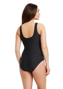 Zoggs Marley Scoopback One Piece - Black