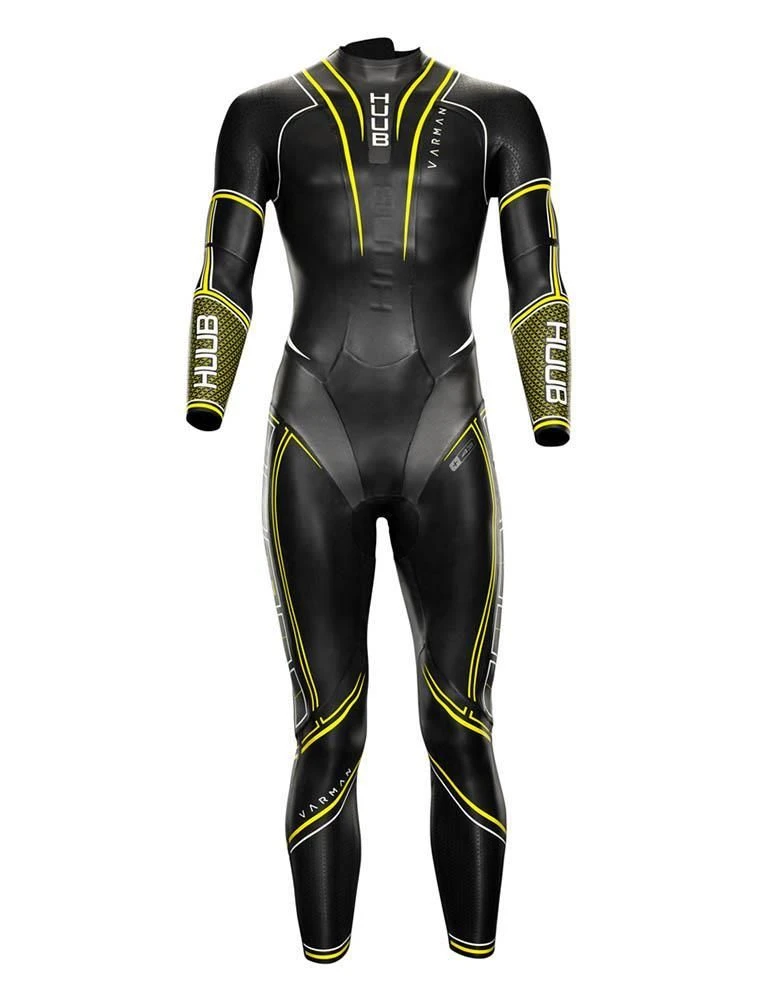 HUUB Men's Varman Fluo Limited Edition Wetsuit + Free T2 Rucksack 5 HUUB Men's Varman Fluo Limited Edition Wetsuit + Free T2 Rucksack - Image 3