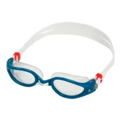 Aquasphere Kaiman Exo Clear Lens Goggles - Blue/ Transparent