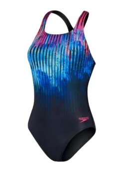 SPEEDO DIGITAL PRINTED MEDALIST SWIMSUIT - TRUE NAVY / TRUE COBALT / ELECTRIC PINK / HYPERSONIC BLUE -Best Swimming Equipment tumbnail 89262cfa b2e9 405b a64e b540faef473c