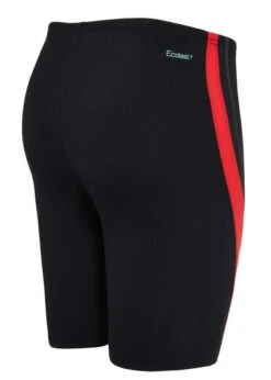 Zoggs Eaton Mid Jammer - Black/Red