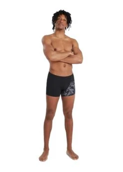 Speedo HyperBoom Placement V-Cut Aquashort - Black/ Oxid Grey -Best Swimming Equipment tumbnail 8dcfafb0 3a83 4891 862b 339d32a283ae