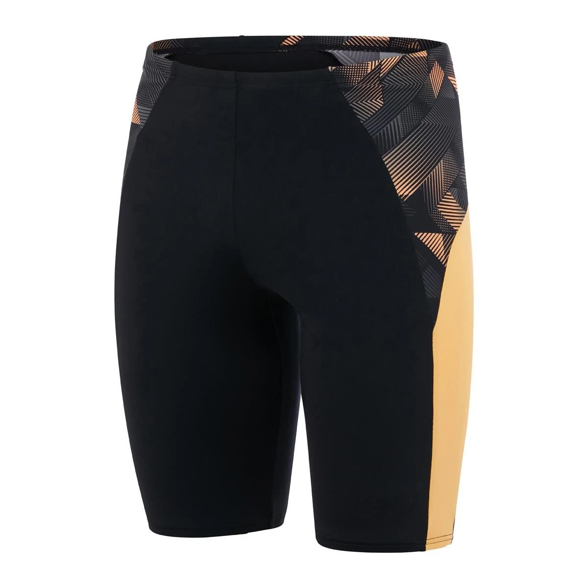 Speedo ECO END+ Splice Jammer - Black/ Papaya Punch/ USA Charcoal 6 Speedo ECO END+ Splice Jammer - Black/ Papaya Punch/ USA Charcoal - Image 4