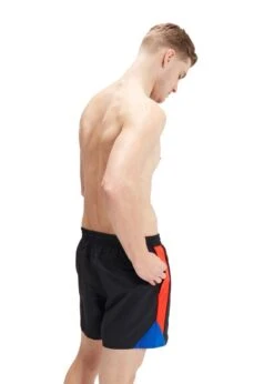 Speedo Hyper Boom Splice 16" Watershort - Black/Volcanic Orange/True Colbalt -Best Swimming Equipment tumbnail 928d81ba a1df 4a96 8be7 6fbb71f121c5