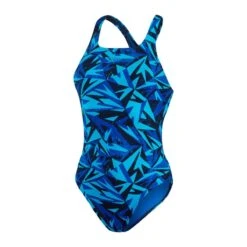 Speedo Boom Logo Allover Medalist Swimsuit - Navy/ Blue/ Pool -Best Swimming Equipment tumbnail 9df2f086 a025 4c11 bca3 f419fea3eb2b