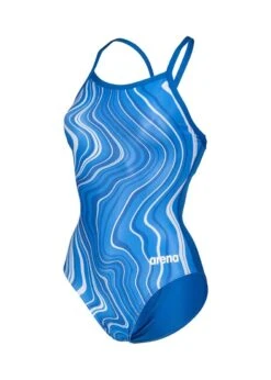 Arena Marbled Lightdrop Back Swimsuit - Royal/Multi -Best Swimming Equipment tumbnail a53fc3e0 74ea 4b31 9538 2e08f501d7dd